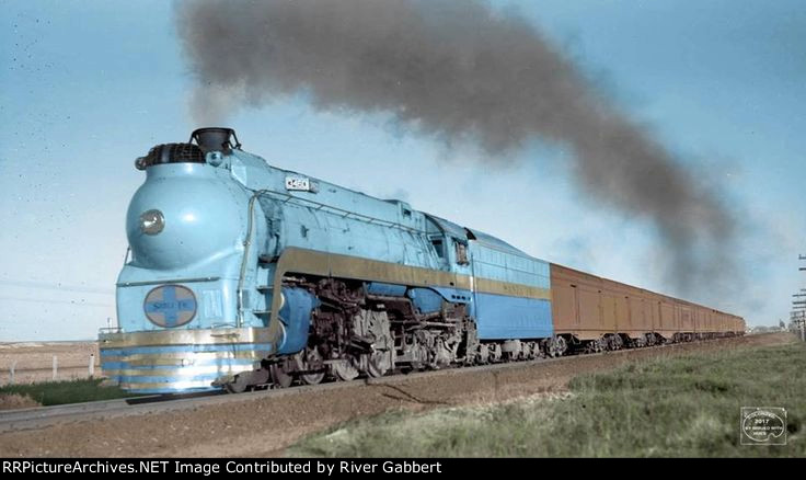 ATSF 3460 "Blue Goose"